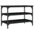 Klupa za cipele crna 70 x 38,5 x 49 cm od konstruiranog drva