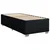 VIDAXL Box spring postelja z vzmetnico črna 100x200 cm blago