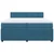 vidaXL vidaXL Box spring postelja z vzmetnico modra 200x200 cm žamet, (21304741)