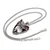 Ovratnica ALCHEMY GOTHIC - Snake Bite - P1006