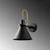 Opviq Zidna lampa Arco-15040, 19x26x32cm, IP20, Crna
