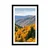 Plakat s paspartujem razgled na veličastne gore - 40x60 silver