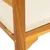 Klupa s ružama s jastukom Krem bijela 114 x 46 x 82,5 cm