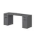 Hanah Home radni sto Alen 180cm 2 Drawer 2 Cabinet, 180 cm, antracit