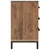 Vidaxl vidaXL Nočne omarice, komplet 2, 40x30x55 cm, masiven borov les