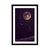 Plakat s paspartujem čaroben planet - 30x45 silver