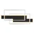 Globo 67187-40 - LED stropno svetlo FINNLEY LED/40W/230V 62x27 cm