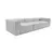 Atelier del Sofa Trosed Fora 296x66cm Svetlosivi