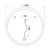 Stensko ogledalo LED SOFT 100
