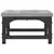 Stalak za monitor siva boja hrasta 37x23x14cm konstruirano drvo