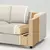 VIMLE Sofa 4-sed, s lenjivcem/Grann/Bomstad crna