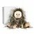 Plyšová opička Monkey Histoire d’ Ours hnedá 30 cm od 0 mes HO3045