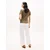 TOMMY HILFIGER Majica CODY rjava/bela