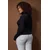 Trendyol Curve Ženska bluza Tbbaw26Af00113, Crna
