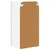 Vidaxl Stenski stekleni kabinet PORTO Umetni hrast 40 x 31 x 80 cm