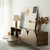 HANAH HOME TV polica Mesta Walnut