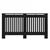 Pokrivač radijatora 2 pcs Crna 152 x 19 x 81,5 cm