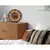 Li-Go 23697/DUB/BAT2 - LED prigušiva sat sa senzorom LED/1xAA, prečnika 32 cm, hrast