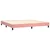 Krevet box spring s madracem LED ružičasti 200x200cm baršunasti