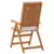 Vrtna stolica 6 pcs Smeđa i bijela 57 x 71,5 x 104 cm