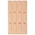 shumee Silikonski model za piškote in praline bež barve 29,5 x 17 x 1,5 cm