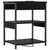 vidaXL Nočne omarice 2 pcs Črni hrast 41 x 31 x 51 cm Konstruiran les