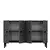 HANAH HOME Komoda Pella 120 Anthracite