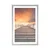 Plakat s paspartujem star leseni most - 30x45 white