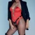 strap-on-me Leatherette Harness Fabulous One Size Black Glossy