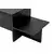 Hanah Home Klub sto Harmony, 80x40x40cm, Crni