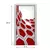 tulup.si Nalepka na vratih 3d abstrakcija 95x205 cm