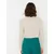 Trendyol Beige Crop Zippered Knitwear Cardigan