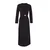 Trendyol Modest Ženska haljina Tctss25Eb00138, Crna