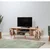 Hanah Home TV Komoda Truva-122, 140x50x40 cm, Smeđe boje