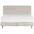 Welnova POSTELJA BOXSPRING 160 cm x 200 cm , tekstil bež