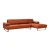 Atelier Del Sofa Ugaona sofa Mustang small right - narižasta