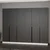 Hanah Home Ormar Noah Noah-8269, 270x210x35 cm, Antracit