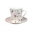 PORCELN SET ZA KAFU 150ml 6/1 (PASTEL LILY) JH-CS-150V-9184