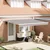 Skrovita tenda Svijetlo siva 400 × 350 cm Poliester i metal