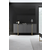 HANAH HOME Komoda Luxe Anthracite Gold