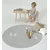 shumee Gumijasta podloga Prime Scandi Mist Circle