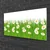 tulup.si Steklena slika Grass daisies narava 100x50 cm 2 obešalnika