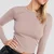 GymBeam Women‘s Aura Long Sleeve T-Shirt Roux