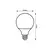 Rabalux LED vlakno filament-LED 79173, E27, 6W, 4000K