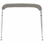 Tenda bimini s 4 luka siva 243x244x137 cm
