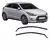 Heko Bočni vetrobrani Team za Hyundai i20 2015-2020 3 D, Prednji
