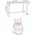 Vanjski bar set 5 pcs Prirodna Čvrsto teak drvo
