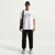 Nike Sportswear Majica AIR črna/bela