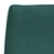 Vidaxl Klop temno zelena 100x75x76 cm blago