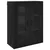 Highboard Zidne Crni hrast 69,5 x 34 x 180 cm Konstruirano drvo